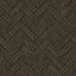 Select 3122-10110 Flora & Fauna Kaliko Charcoal Wood Herringbone Black by Chesapeake Wallpaper