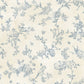 Looking 3123-02192 Homestead French Nightingale Blue Trail Blue by Chesapeake Wallpaper