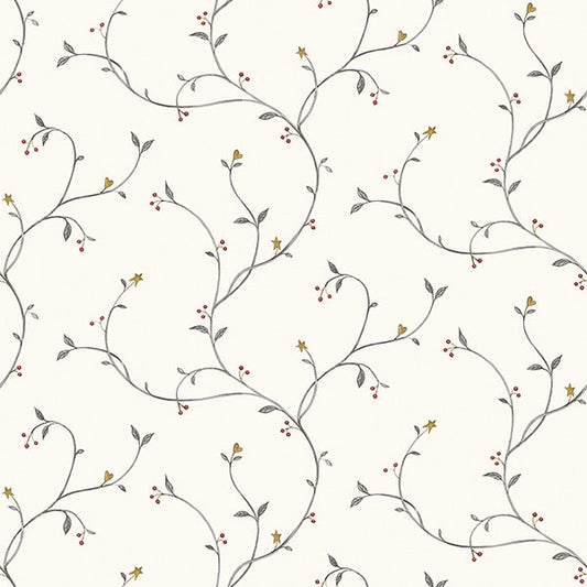 Find 3123-091510 Homestead Kurt Black Tin Star Trail Black by Chesapeake Wallpaper