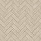 Acquire 3123-10105 Homestead Kaliko Taupe Wood Herringbone Taupe by Chesapeake Wallpaper