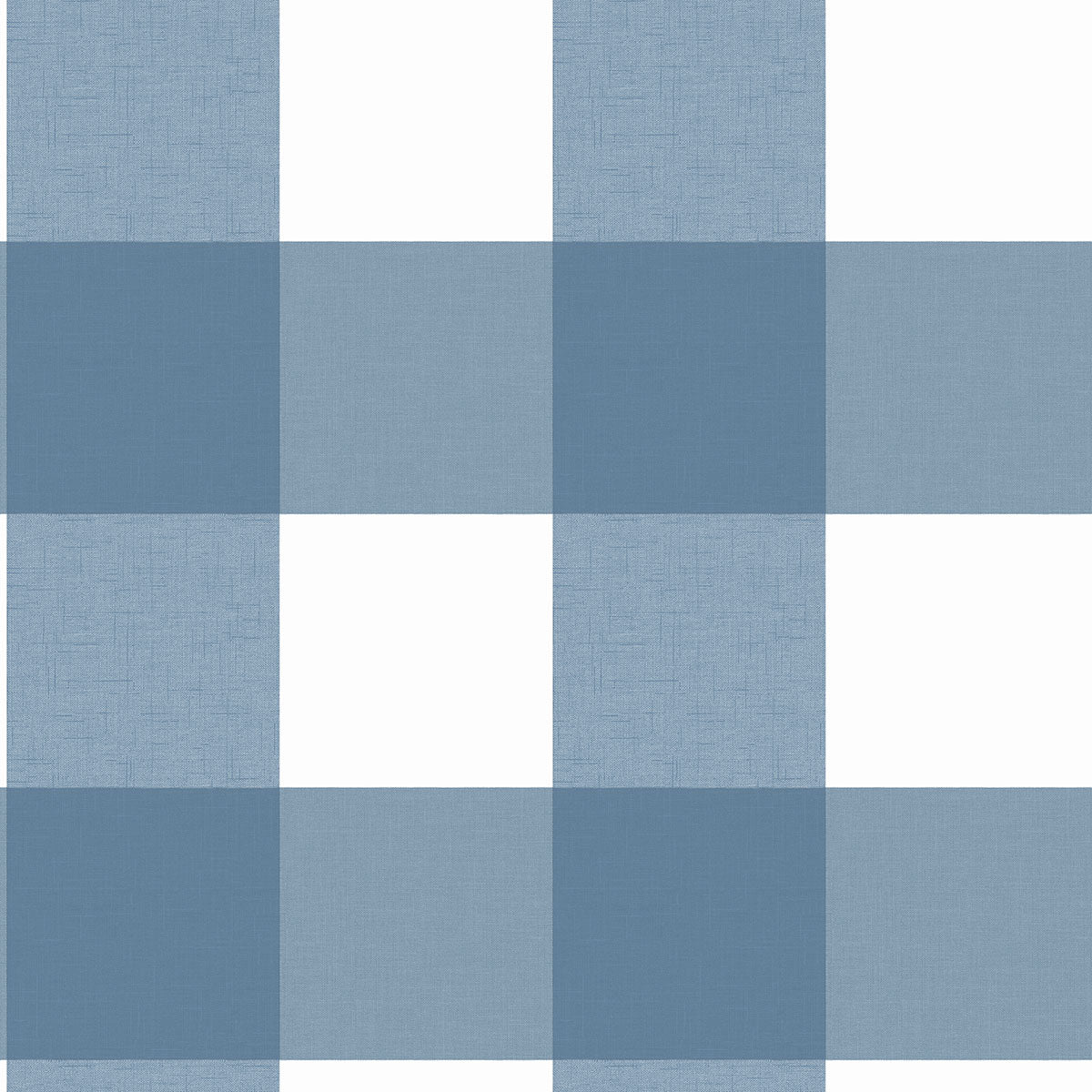 Purchase 3123-12533 Homestead Amos Navy Gingham Navy by Chesapeake Wallpaper