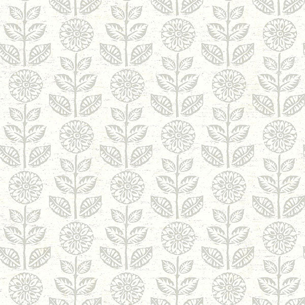 Save 3123-13514 Homestead Dolly Light Grey Dolly Light Grey by Chesapeake Wallpaper