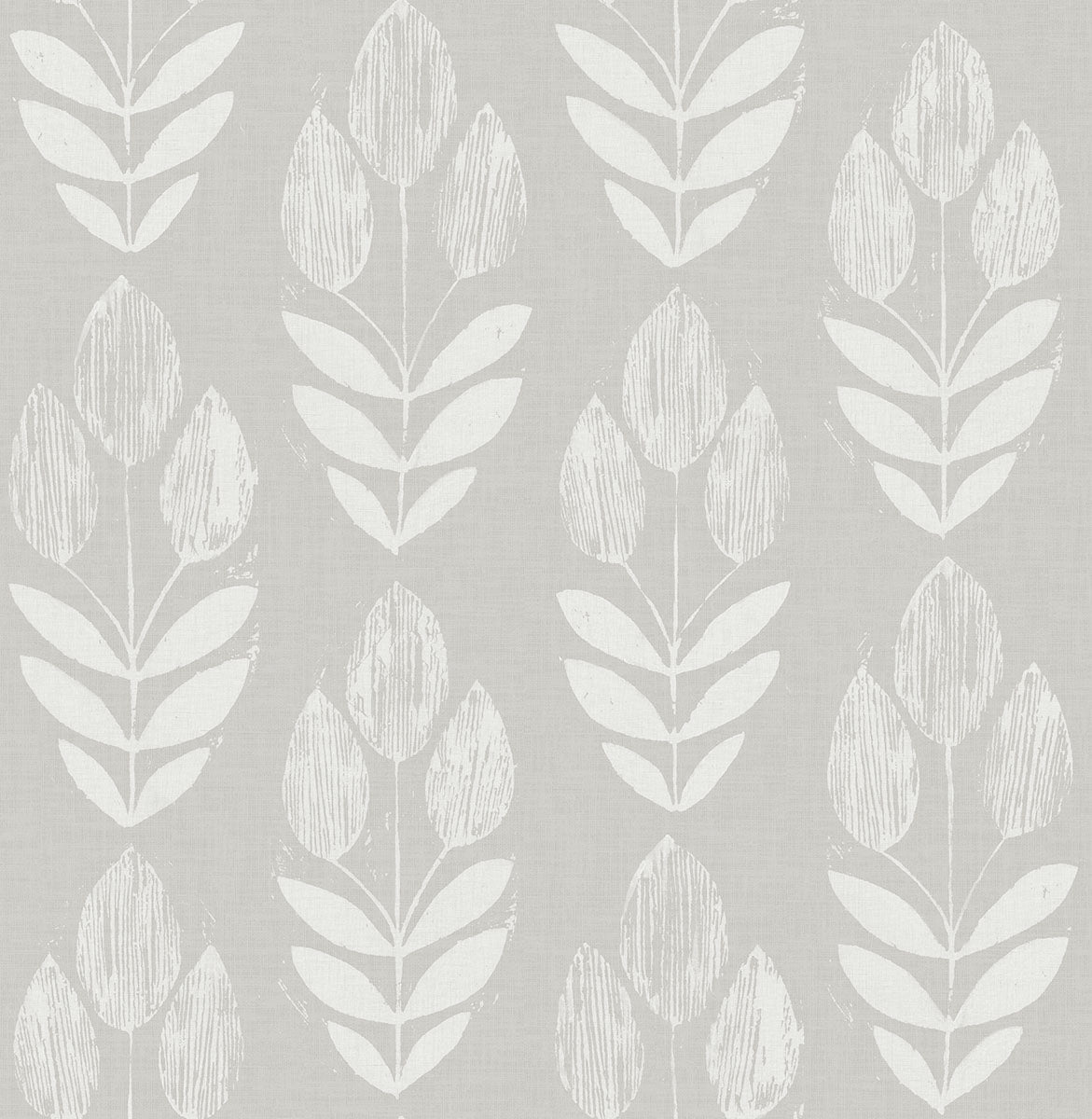 Acquire 3123-24473 Homestead Garland Grey Block Tulip Grey by Chesapeake Wallpaper