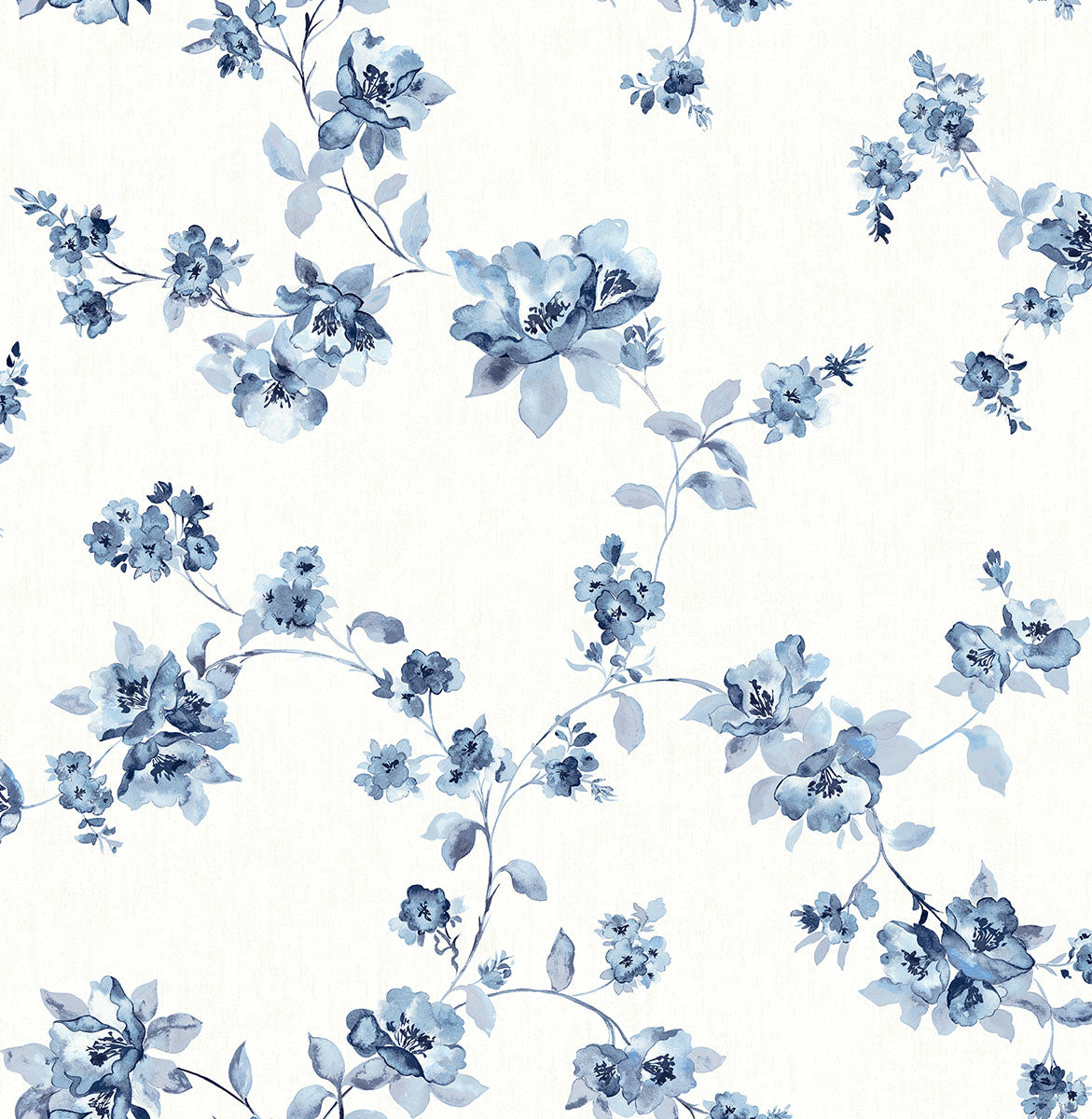 Purchase 3123-24481 Homestead Cyrus Blueberry Festive Floral Blueberry by Chesapeake Wallpaper