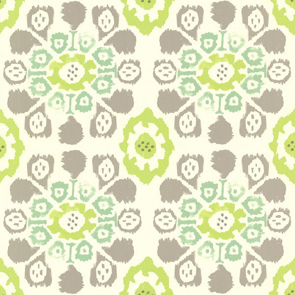View 330238 Ibiza Green Floral Wallpaper by Eijffinger Wallpaper