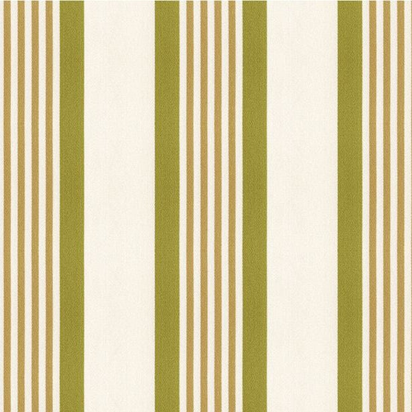 Acquire Kravet Smart fabric - Light Green Stripes Upholstery fabric