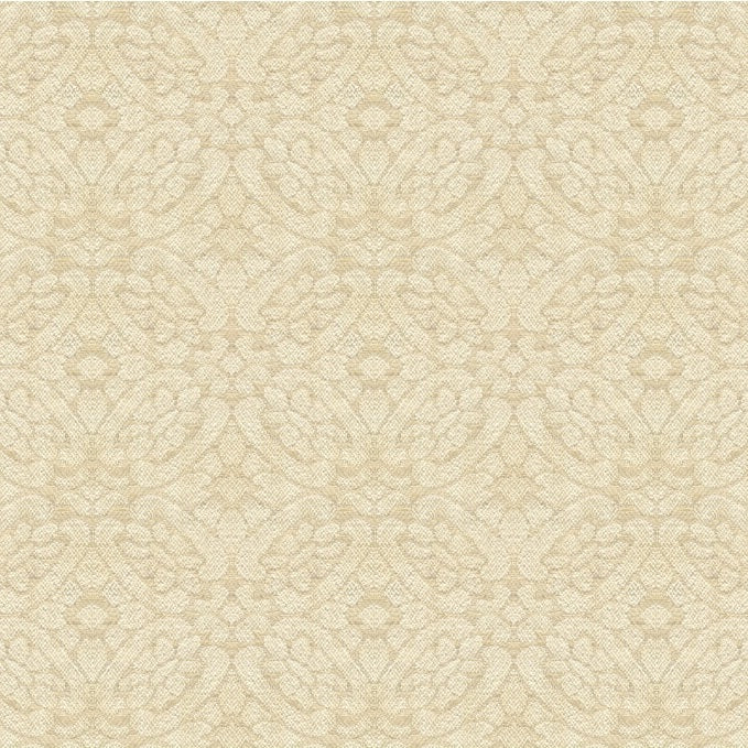 Select 33556.16.0 Set The Tone Champagne Damask Neutral Kravet Couture Fabric