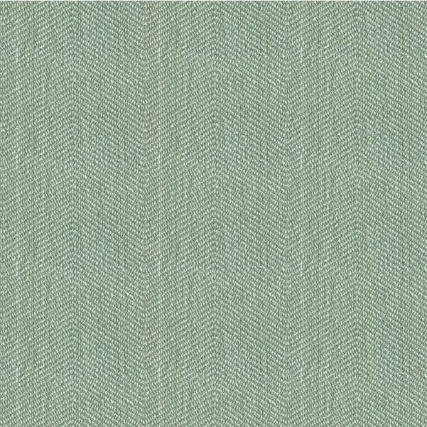 Save Kravet Smart Fabric - Light Blue Herringbone/Tweed Upholstery Fabric