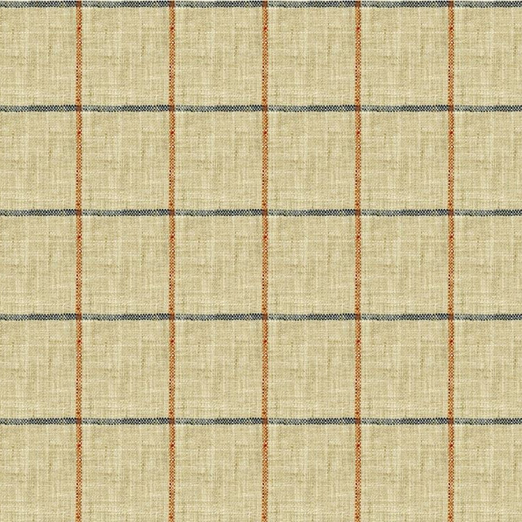 Save 34085.516.0 Check/Houndstooth Blue Kravet Basics Fabric