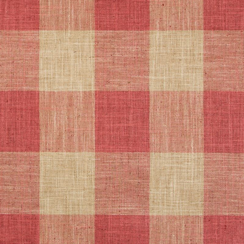 View 34090.1619.0 Check/Houndstooth Red Kravet Basics Fabric