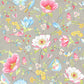 Select 341004 Pip III Grey Floral Wallpaper by Eijffinger Wallpaper