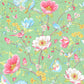 Search 341005 Pip III Green Floral Wallpaper by Eijffinger Wallpaper