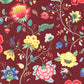 Acquire 341033 Pip III Red Floral Wallpaper by Eijffinger Wallpaper
