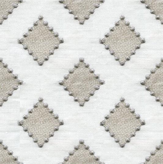 Shop 34267.1611.0 Diamondots Linen Diamond Light Grey Kravet Basics Fabric