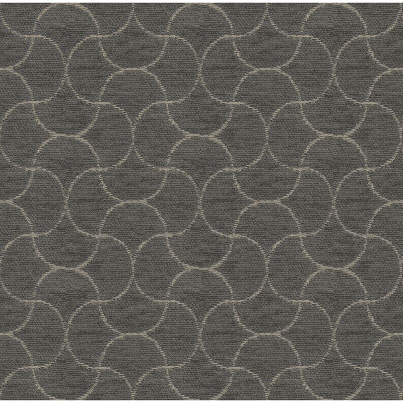 Looking Kravet Smart Fabric - Grey Geometric Upholstery Fabric