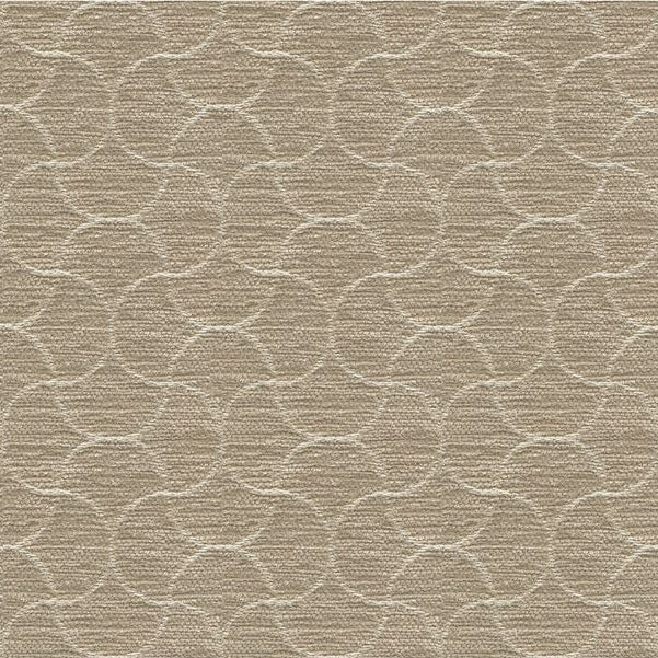 View Kravet Smart Fabric - Beige Geometric Upholstery Fabric