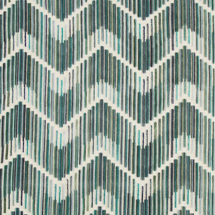 Buy 34553.5.0 Highs And Lows Peacock Contemporary Blue Kravet Couture Fabric
