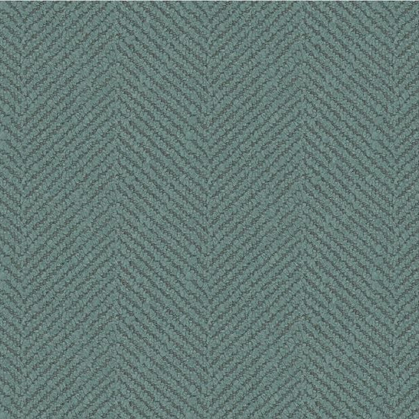 Shop Kravet Smart Fabric - Turquoise Herringbone/Tweed Upholstery Fabric