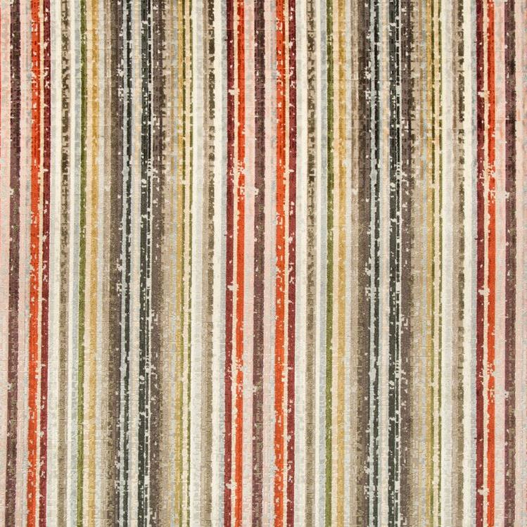 Acquire 34786.624.0 Out Of Bounds Spice Stripes Rust Kravet Couture Fabric