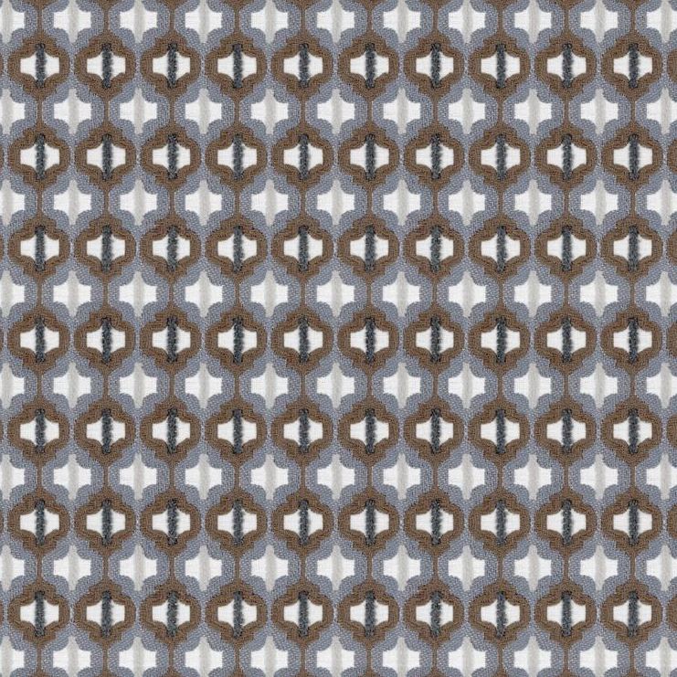 Save 34794.516.0 Turned Out Tile Colonial Blue Contemporary Blue Kravet Couture Fabric