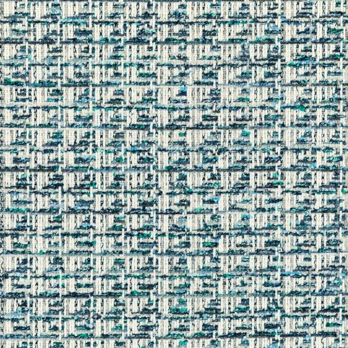 Looking 34909.355 Tweed Jacket Peacock Plaid  Check Kravet Couture Fabric