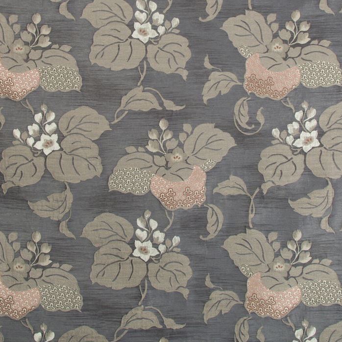 View 34931.521.0 Dressed Up Mink Botanical/Foliage Slate Kravet Couture Fabric