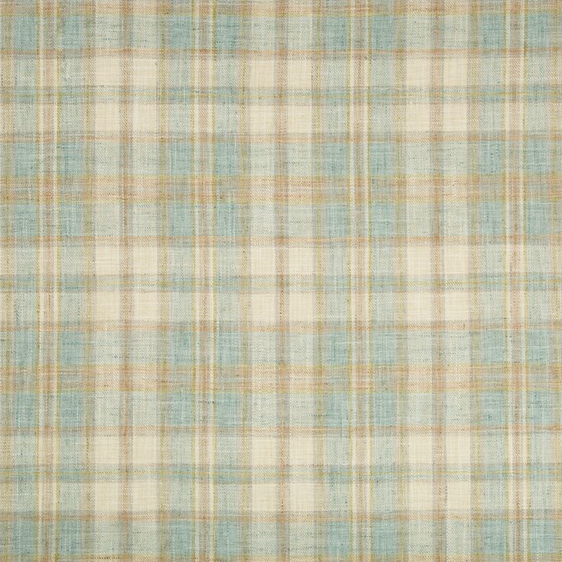 Purchase 35194.1523.0 Plaid Light Blue Kravet Basics Fabric