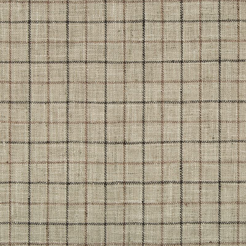 Buy 35195.811.0 Check/Houndstooth Light Grey Kravet Basics Fabric