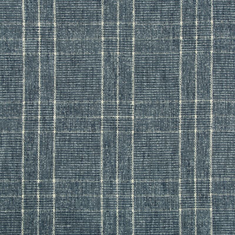 View 35232.5.0 Plaid Blue Kravet Basics Fabric