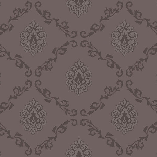 View 353005 Savor Brown Damask Wallpaper by Eijffinger Wallpaper