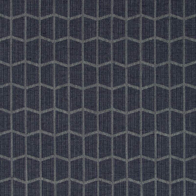 Shop Kravet Smart Fabric - Indigo Geometric Upholstery Fabric