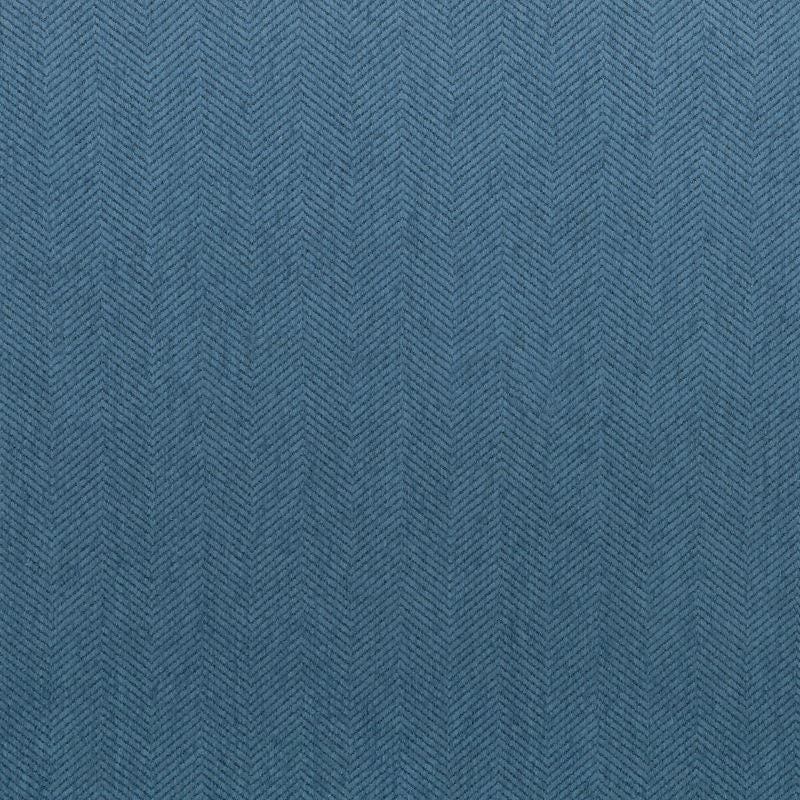 Select Kravet Smart Fabric - Blue Herringbone/Tweed Upholstery Fabric