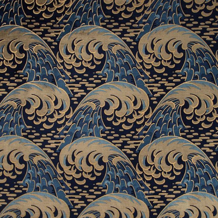 Select 35419.516.0 Kaiyou Blue Modern/Contemporary Chinoiserie Kravet Couture Fabric