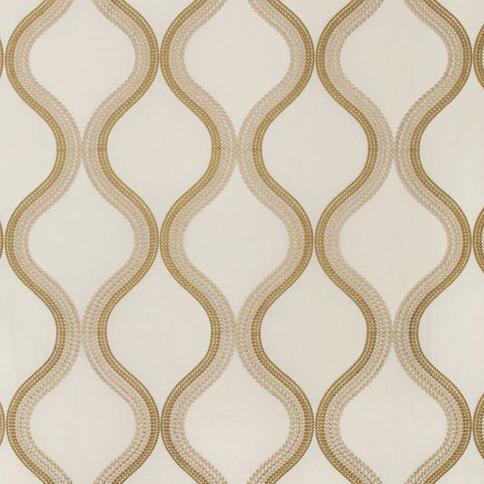 Acquire 35553.1416.0 Wandering White Modern/Contemporary Kravet Couture Fabric