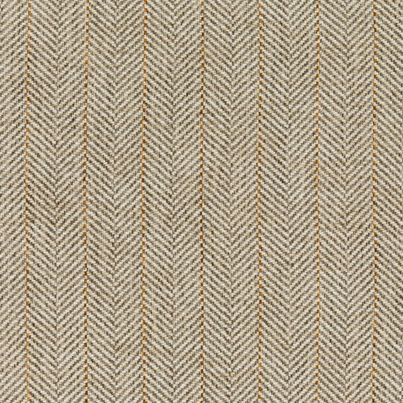 Save 35776.11.0 Grey Herringbone Kravet Basics Fabric