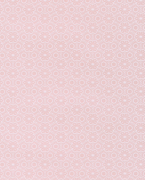 Save 359001 Rice Pink Geometric Wallpaper by Eijffinger Wallpaper