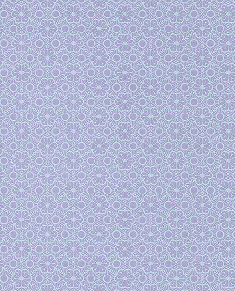 Acquire 359004 Rice Purple Geometric Wallpaper by Eijffinger Wallpaper