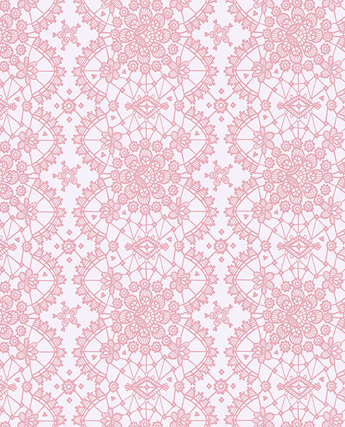 Buy 359011 Rice Pink Geometric Wallpaper by Eijffinger Wallpaper