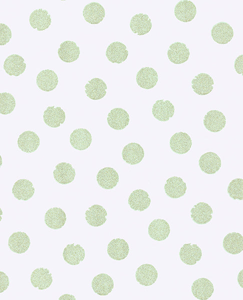 Select 359062 Rice Green Polka Dots Wallpaper by Eijffinger Wallpaper