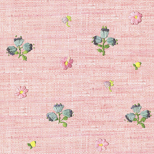 Purchase 359156 Rice Pink Floral Wallpaper by Eijffinger Wallpaper