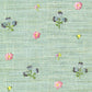 Save 359157 Rice Green Floral Wallpaper by Eijffinger Wallpaper