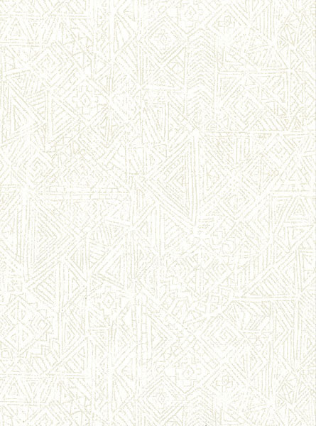 Looking 391524 Terra Longmont White Global Geometric White by Eijffinger Wallpaper