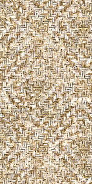 Save 391563 Terra Lakewood Weave Straw Straw by Eijffinger Wallpaper