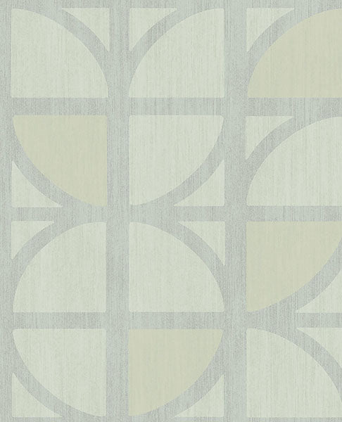 Order 395812 Bold Tulip Mint Geometric Trellis Mint by Eijffinger Wallpaper