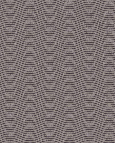 Purchase 395852 Bold Curves Silver Glittering Waves Silver by Eijffinger Wallpaper