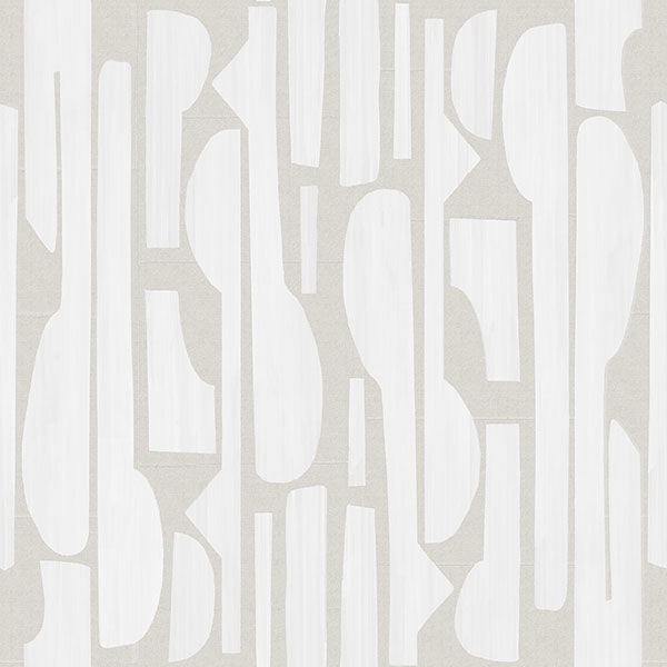 Select 395895 Bold White Linen Tapestry White by Eijffinger Wallpaper