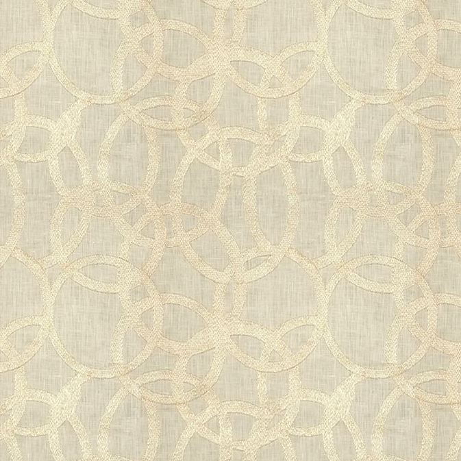 View 3971.1.0 Keep Shining White Gold Contemporary White Kravet Couture Fabric