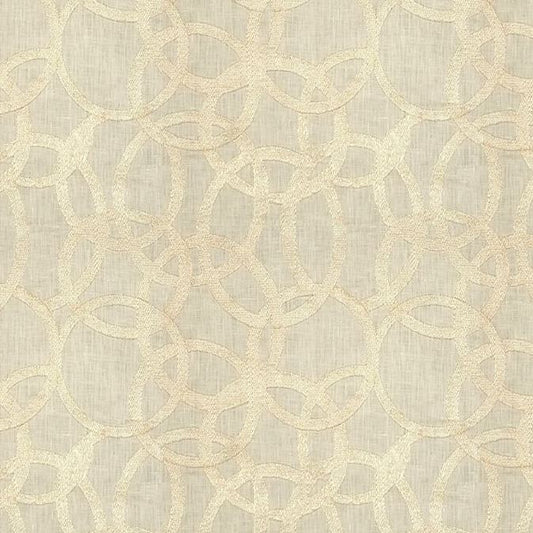 View 3971.1.0 Keep Shining White Gold Contemporary White Kravet Couture Fabric
