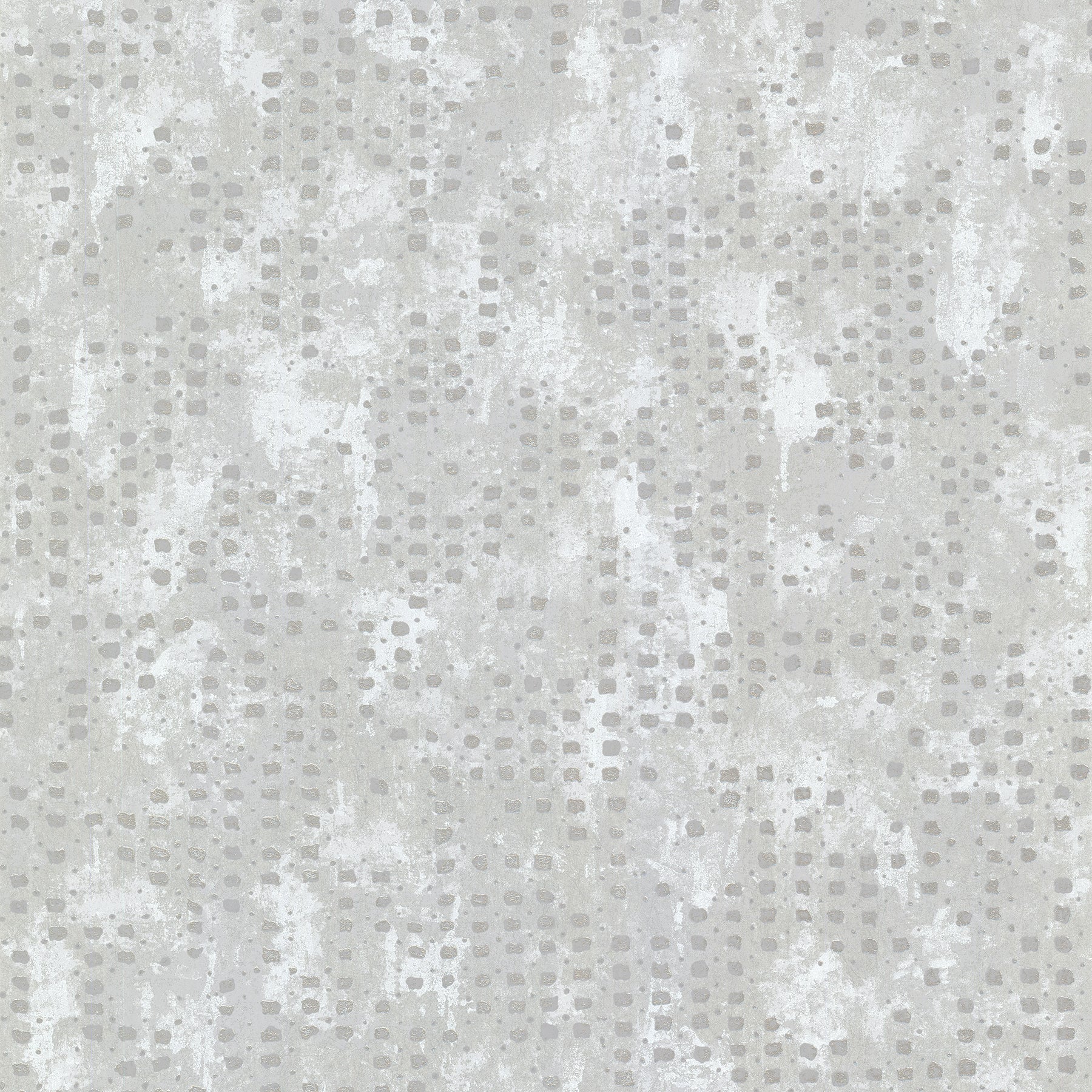 Search 4019-86414 Lustre Felsic Silver Studded Cube Silver A-Street Prints Wallpaper