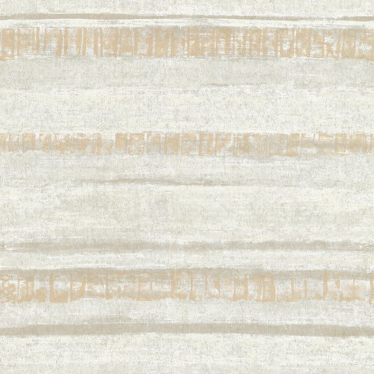 Purchase 4019-86416 Lustre Rakasa Gold Distressed Stripe Gold A-Street Prints Wallpaper